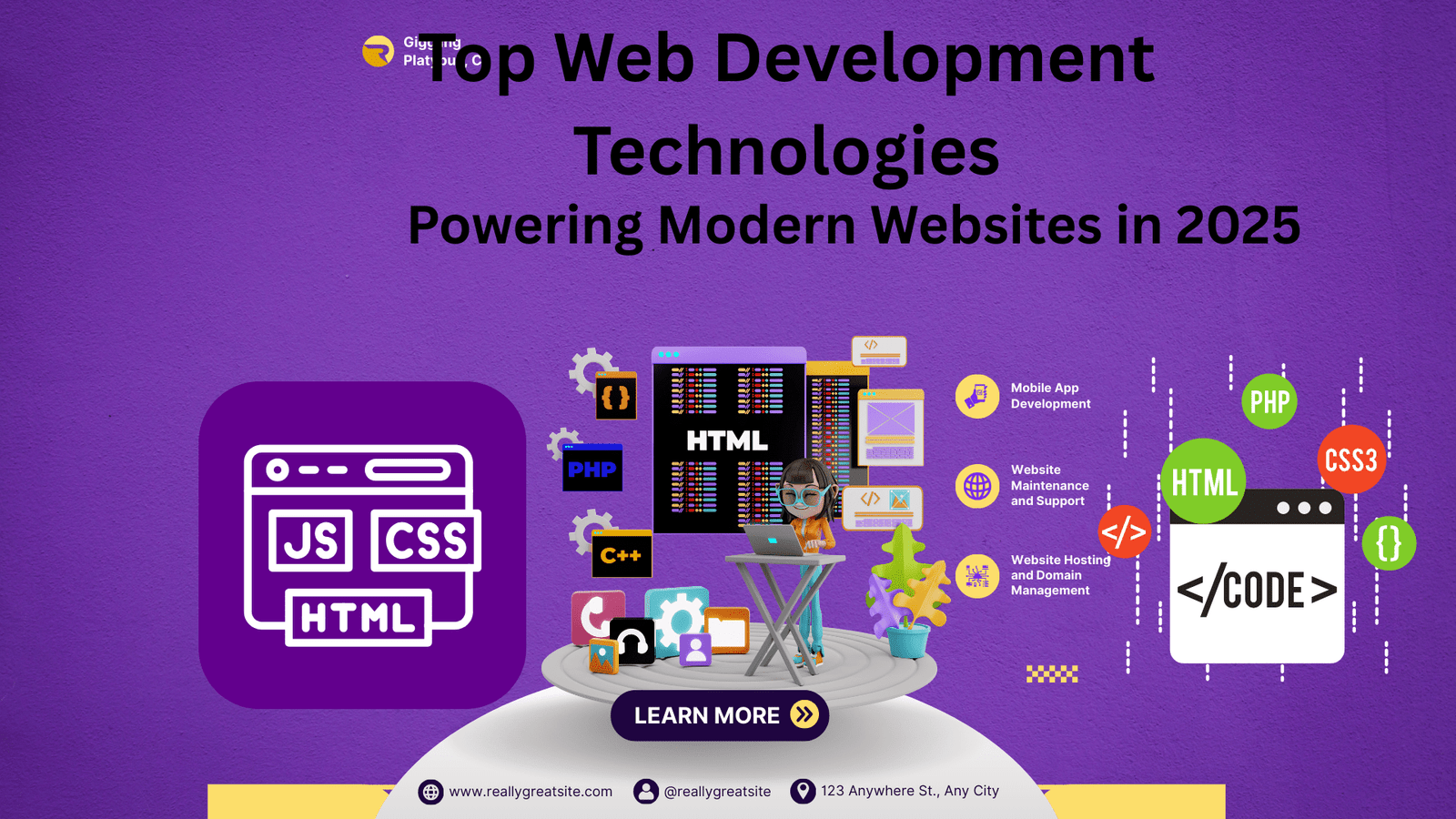 Top Web Development Technologies Powering Modern Websites in 2025